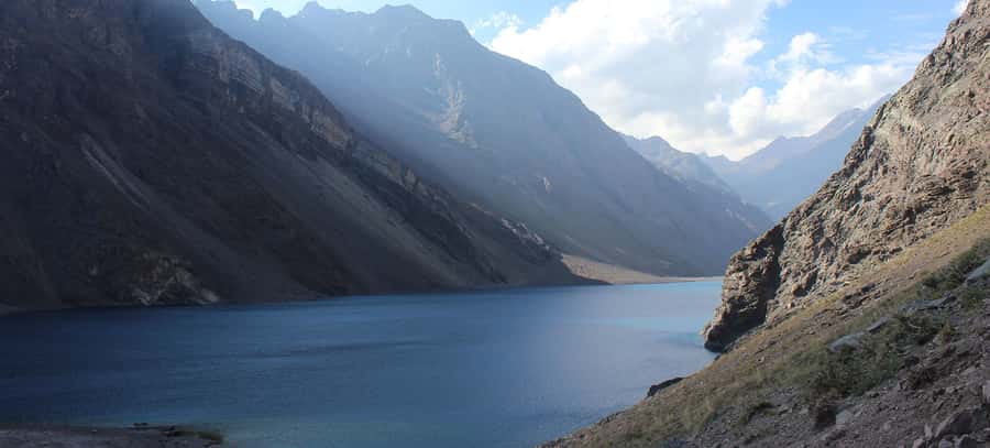 Santiago: Portillo, Inca Lagoon with Optional Aconcagua Park - Rio Blanco, railway remains, and working mountain country