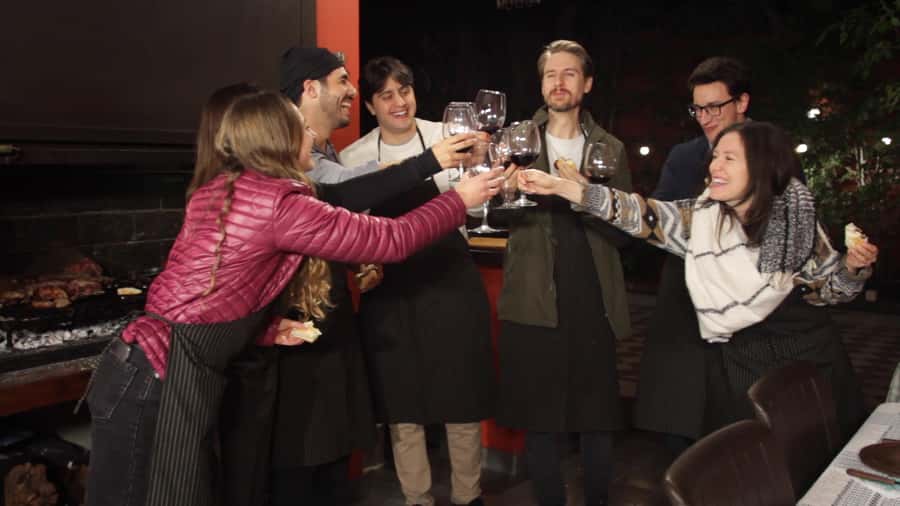 Secrets of Asado in Buenos Asado, BBQ and Dinner - Dessert made by Sacha’s mother