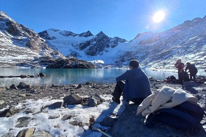 Small group Trekking to Vinciguerra Glacier and Témpanos Lagoon - Reaching Vinciguerra Glacier