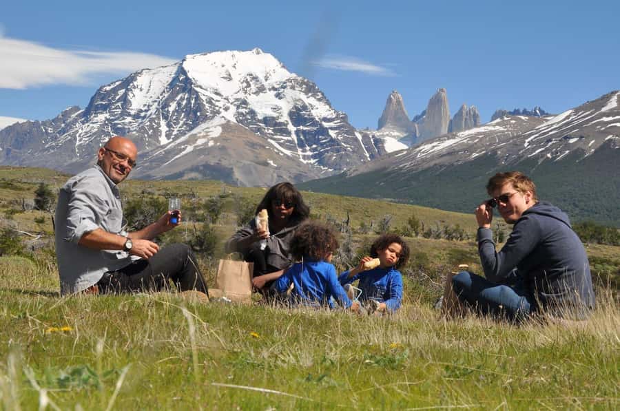 Torres del Paine Day Trip from El Calafate - First views of Paine Grande and Almirante Nieto