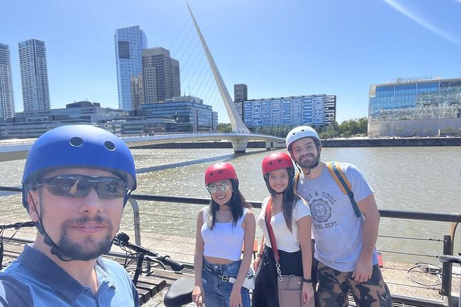 Tour Buenos Aires in one day on Electric Scooters - Plaza San Martín, Fernet, and chipá
