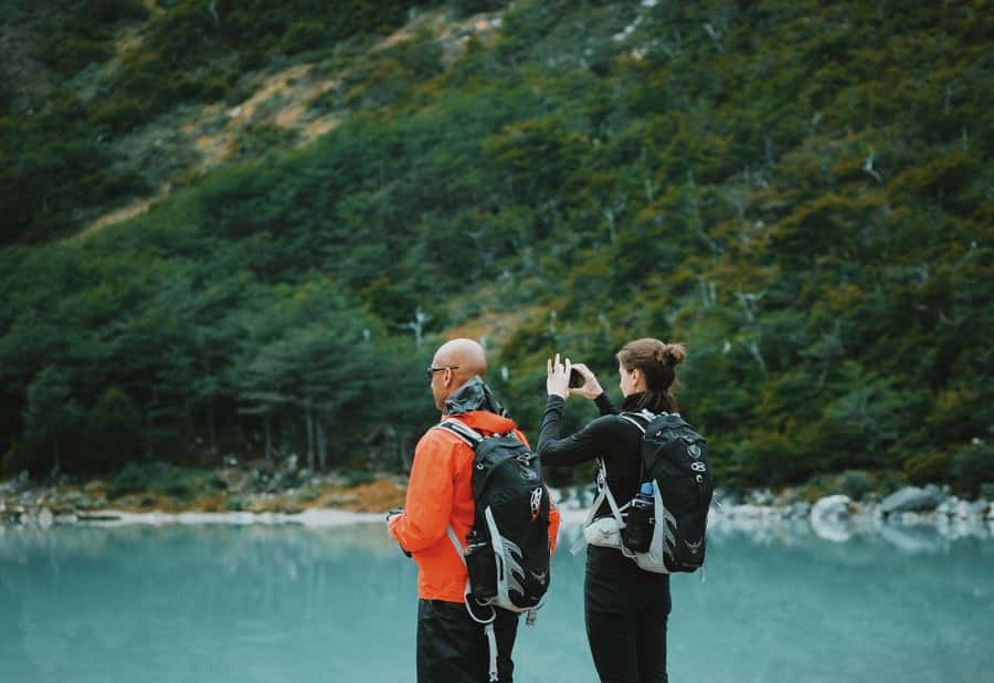 Trekking to Emerald Lagoon - Seasonal choices: summer green or winter snow
