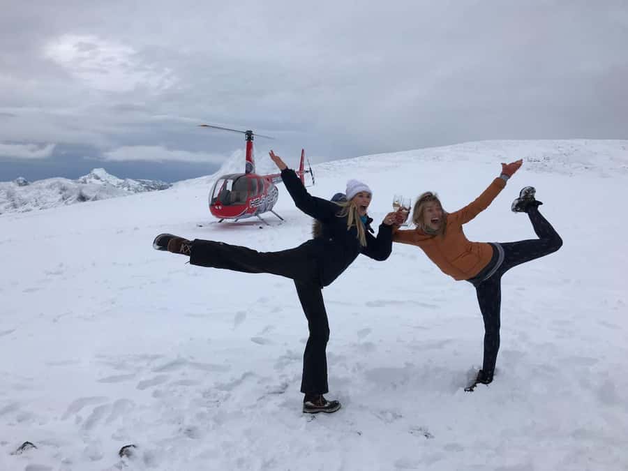 Ushuaia: Heart of the Andes Scenic Helicopter Adventure - Emerald Lagoon from above