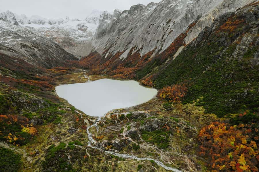 Ushuaia: Heart of the Andes Scenic Helicopter Adventure - Cerro Castor and the southern route