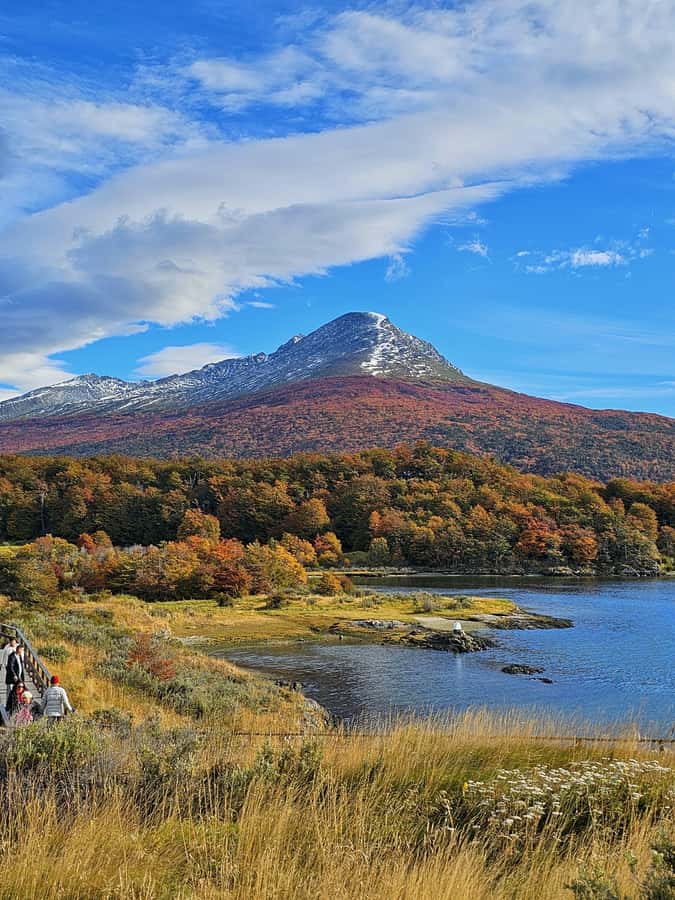 Ushuaia: Tierra del Fuego National Park - Acigami Lake, also called Roca Lake