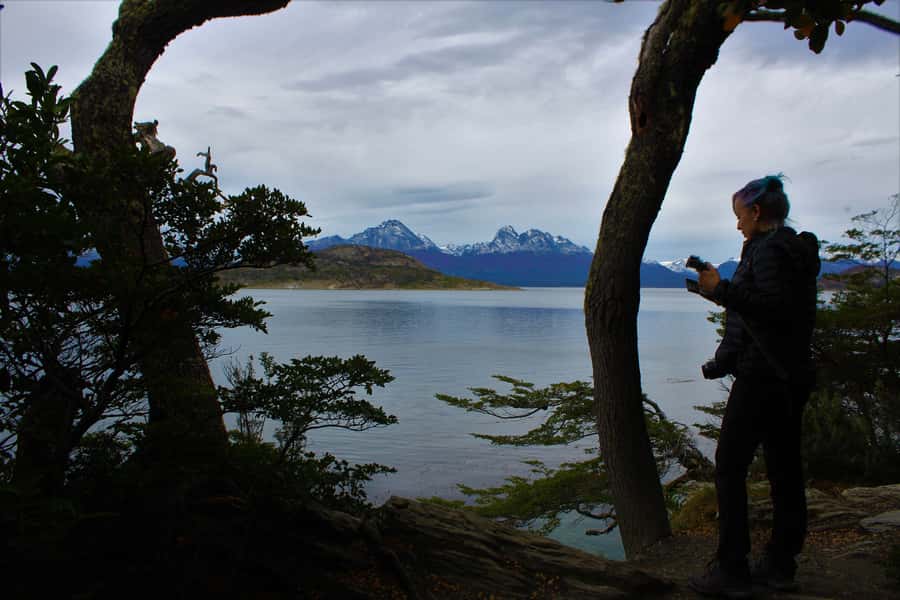 Ushuaia: Visit to Escondido and Fagnano Lakes PM - Paso Garibaldi and the first view of Escondido Lake
