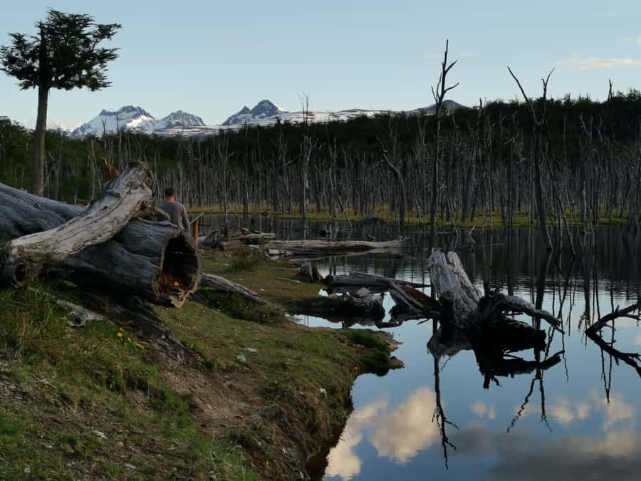 Ushuaia: Visit to Escondido and Fagnano Lakes PM - A country house with a practical past