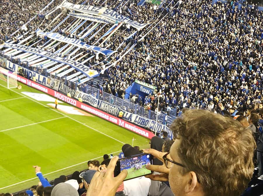 Velez Sarsfield Football Match - Entering Through Security and Finding the Correct Gate
