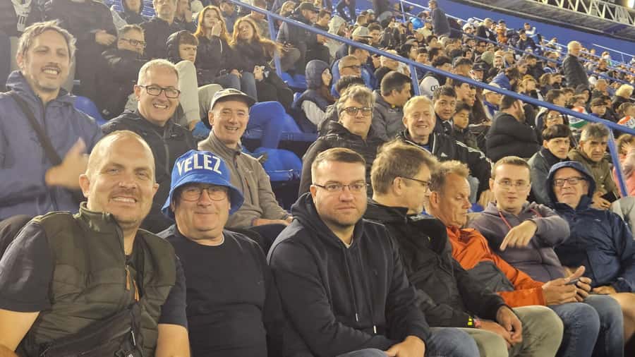 Velez Sarsfield Football Match - Walking the Stadium Surroundings as the Crowd Arrives