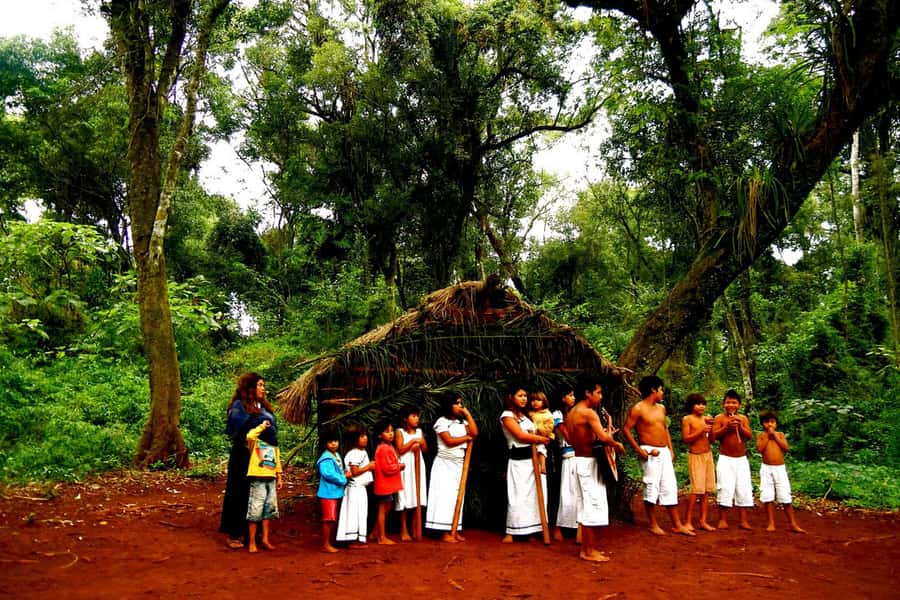 Visit Guarani village at Mborore Fort with brunch - Walking the Spirit of Trees route