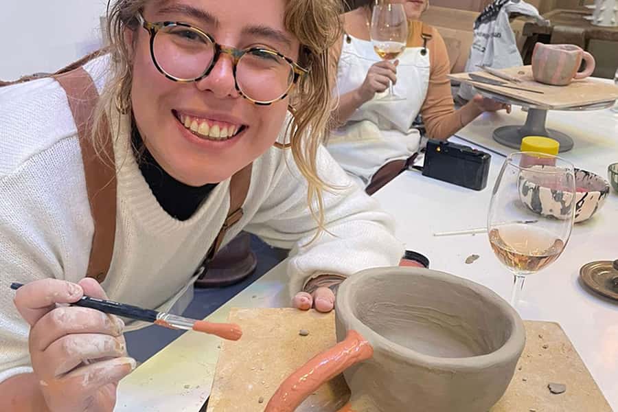 Wine & Pottery Class For Beginners in Buenos Aires Argentina - What the $72 price covers